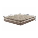 Ver imagem 3 de Cama Box Super King Hellen Colchões California Dreams Molas Ensacadas 193x203x71 Colchão +