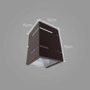 Ver imagem 5 de Arandela Alumínio 2 focos frisos externa interna ST327