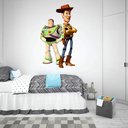 Ver imagem 1 de Adesivo de Parerde Toy Story - Woody e Buzz:36 X 62 Cm