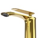 Ver imagem 3 de Torneira Banheiro Misturador 100% Metal Premium Moscou Gold