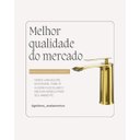Ver imagem 7 de Torneira Banheiro Misturador 100% Metal Premium Moscou Gold