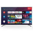 Ver imagem 1 de TV LED 55 Polegadas Tcl 55P8M 4K Uhd Hdr com Android Bluetooth e Comando de Voz