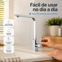 Ver imagem 3 de Torneira para Cozinha Cromada Água Fria Metal Inox Fc-162