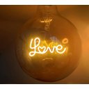 Ver imagem 3 de Lâmpada G125 Filamento Led Love 4W 2200K Bivolt E27 EMBU LED