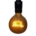 Ver imagem 1 de Lâmpada G125 Filamento Led Love 4W 2200K Bivolt E27 EMBU LED