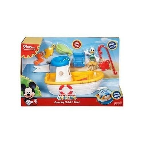 Fisher Price Disney Mickey Mouse Clubhouse Quacky Fishin' Boat