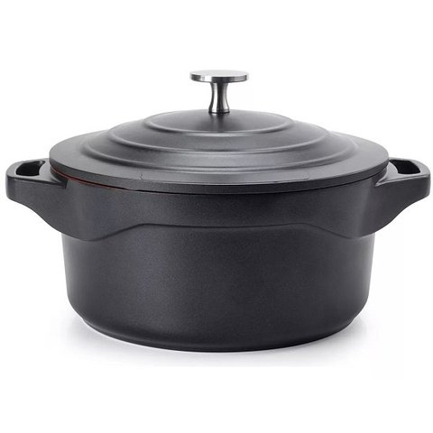 Caçarola Le Cook 28cm Premier Black com Revestimento Ceramico Lc1864