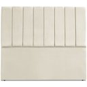 Ver imagem 5 de Cabeceira Queen 160cm Allia Suede Bege Rm