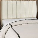 Ver imagem 2 de Cabeceira Queen 160cm Allia Suede Bege Rm