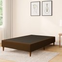 Ver imagem 2 de Cama Base Box Solteiro em Veludo Premium Design Moderno Luxo:marrom