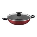 Ver mais imagens de KIT - Faqueiro Plenus 6 Peças + 1 Panela WOK 28cm Vermelha - Tramontina