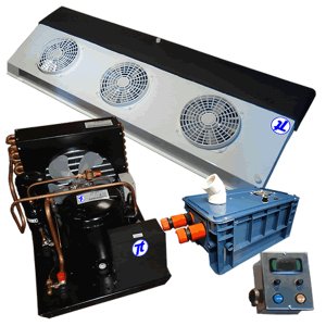Climatizador Adega Planejada 8 M3 220v - Kit Temperatura e Umidade