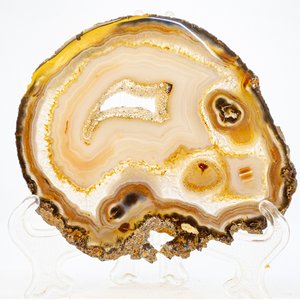 Chapa de Ágata Pedra Natural Platter Placa Exclusiva