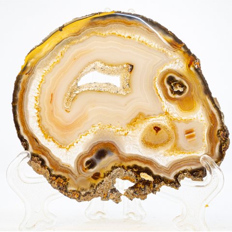 Chapa de Ágata Pedra Natural Platter Placa Exclusiva