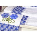 Ver imagem 2 de Jogo de Toalhas Bordadas Banho e Rosto - Eliene Arte & Tear Jogo Toalha banho e Rosto