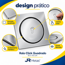 Ver imagem 7 de Ralo Click Quadrado 10x10 para Piso Banheiro Jr Metais