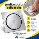 Ver mais imagens de Ralo Click Quadrado 10x10 para Piso Banheiro Jr Metais