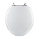 Ver imagem 1 de Tampa De Vaso Sanitario Almofadada Izy Branco Para Bacia Deca
