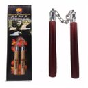 Ver imagem 4 de Nunchakus Tchaco de Madeira Para Treino Ninja para Artes Marciais