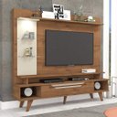 Ver imagem 1 de Estante Home para TV até 55 Polegadas com LED 1 Gaveta Londres Retrô Permobili