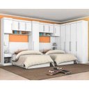 Ver imagem 1 de Quarto Solteiro Modulado Modena Cp14 Branco - Demóbile