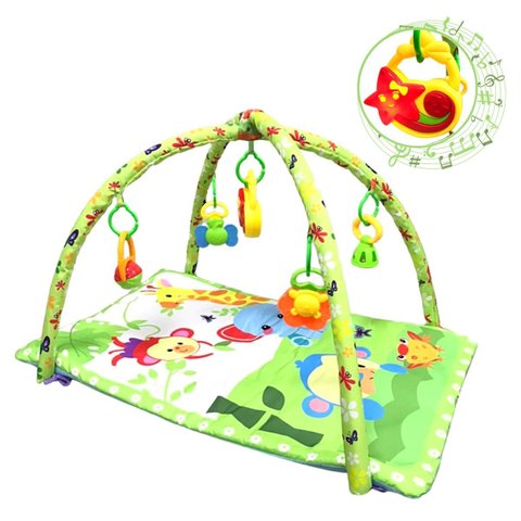 Tapete de Atividades Bebe Infantil Musical Mobile Luz Som Brinquedos Interativo Importway Bw266 Brin