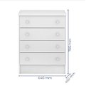 Ver imagem 5 de Quarto Infantil Berço e Cômoda Bebê - Branco