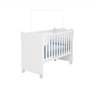 Quarto Infantil Berço E Cômoda Bebê - Branco - 2