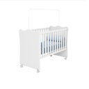 Ver imagem 2 de Quarto Infantil Berço e Cômoda Bebê - Branco