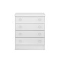 Ver imagem 4 de Quarto Infantil Berço e Cômoda Bebê - Branco