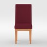Cadeira de Jantar Reforçada Estofada - Balaqui Decor Cor:Marsala - 3