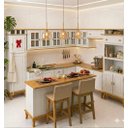 Ver imagem 6 de Balcão Buffet 4 Potas  Estilo Farmhouse - Branco