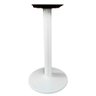 Base de Mesa Zeta em Ferro Branco 72,50 Cm (altura) com Disco Redondo - 1