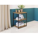 Ver imagem 3 de Li004-frprf - Mesa de Apoio 0,45mt Freijo/preto Fosco de Madeira