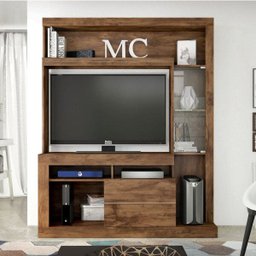 Estante para TV até 42 Polegadas 2 Portas Siberian Caemmun Flex Color - 5