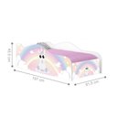 Ver imagem 2 de Cama Fun Unicórnio Bebê Solteiro Com Colchão