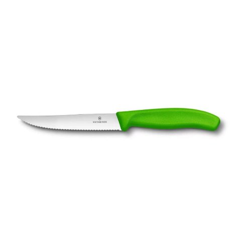 Faca Victorinox Swiss Classic - Lâmina Serrilhada - 12 Cm - Verde - 6.7936.12l4