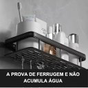 Ver imagem 3 de Prateleira Organizadora para Banheiro ou Cozinha