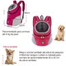 Mochila Canguru Lorben Bolsa Transporte Pet Cães Gatos Passeio Tamanho Médio - 5