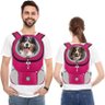 Mochila Canguru Lorben Bolsa Transporte Pet Cães Gatos Passeio Tamanho Médio - 3