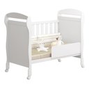 Ver imagem 2 de Kit Gêmeos Berço Mini Cama Danny Branco Brilho com Colchões Supreme - Reller Móveis