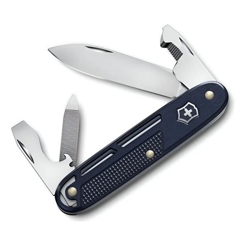 Canivete Suiço Sinergy Alox 9 Funções com Clip Victorinox 0.8216.22