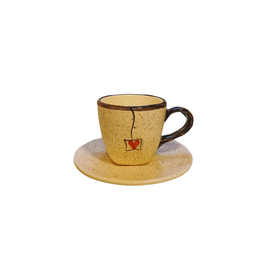 Elegância Artesanal para Seus Momentos de Café: Conjunto Cerâmico Exclusivo - 3