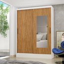 Ver imagem 2 de Guarda-roupa Belem 2 Portas de Correr 2 Gavetas com Espelho