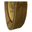 Ver imagem 6 de Relógio De Parede Vintage Alça Corda Couro 76 X 76