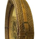 Ver imagem 5 de Relógio De Parede Vintage Alça Corda Couro 76 X 76