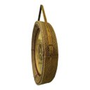 Ver imagem 2 de Relógio De Parede Vintage Alça Corda Couro 76 X 76