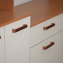 Ver imagem 5 de Cozinha Completa 12 Portas 1 Gaveta 100% Mdf Cm0071 Freijó/off White - Genialflex