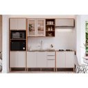 Ver imagem 1 de Cozinha Modulada Mgm 5 Peças Brilhante C5p179 Cinamomo/off