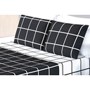 Ver imagem 1 de Jogo de lençol para cama casal king lindo com 4 peças jogo de cama moderno macio